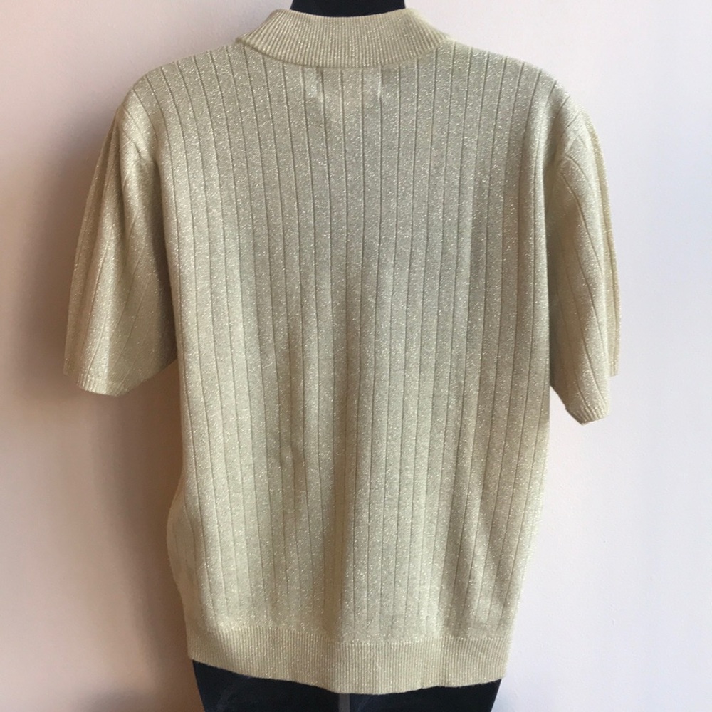 Sag harbor 2 Pc blouse cardigan set Sz M - Picture 5 of 8